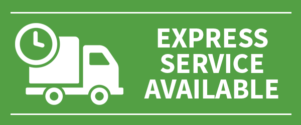 Express delivery service available