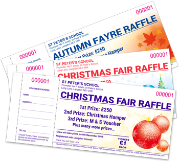 seasonal raffle tickets